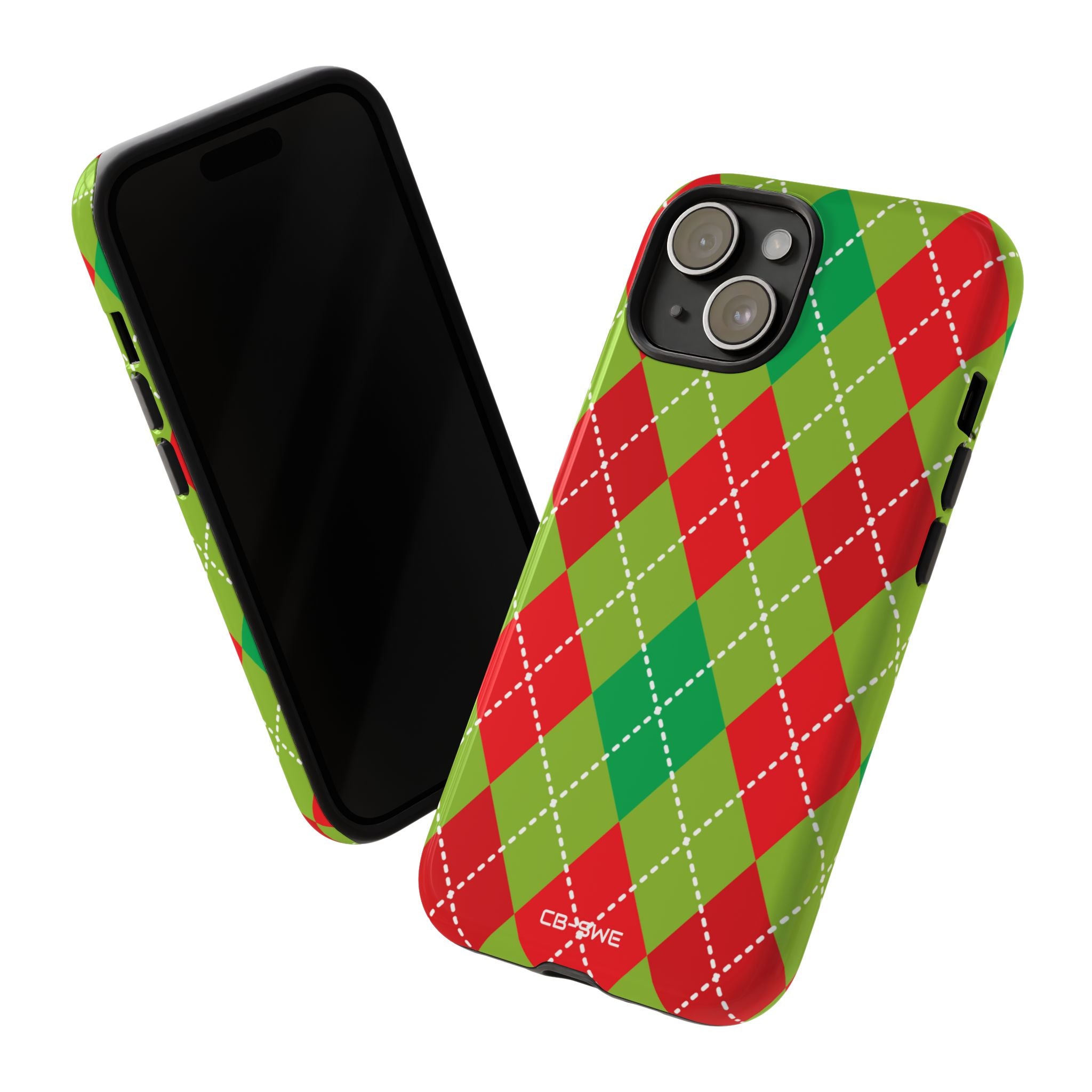 Diamond Shapes Dance - iPhone Case