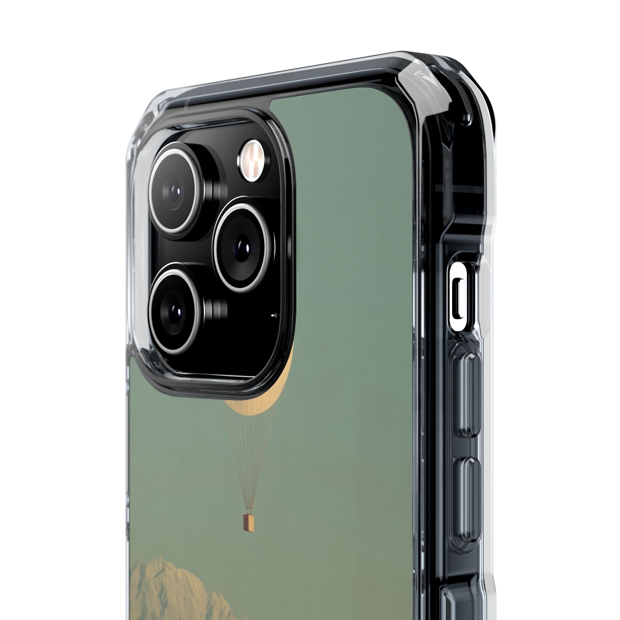 Moon Hovers Low iPhone Case - Impact