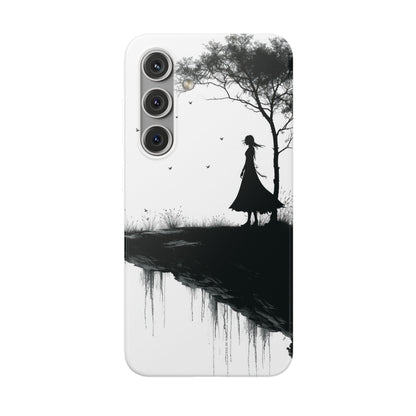 Cliffside Silhouette Samsung S24 Case - Soft