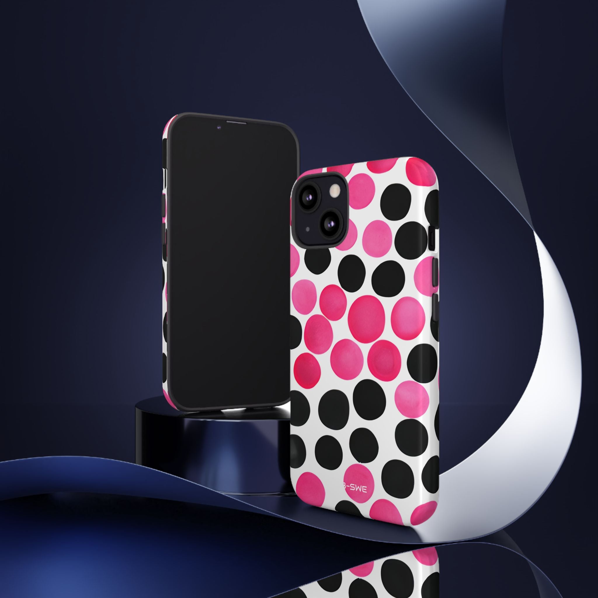 Pulsing Circles Illusion - iPhone Case