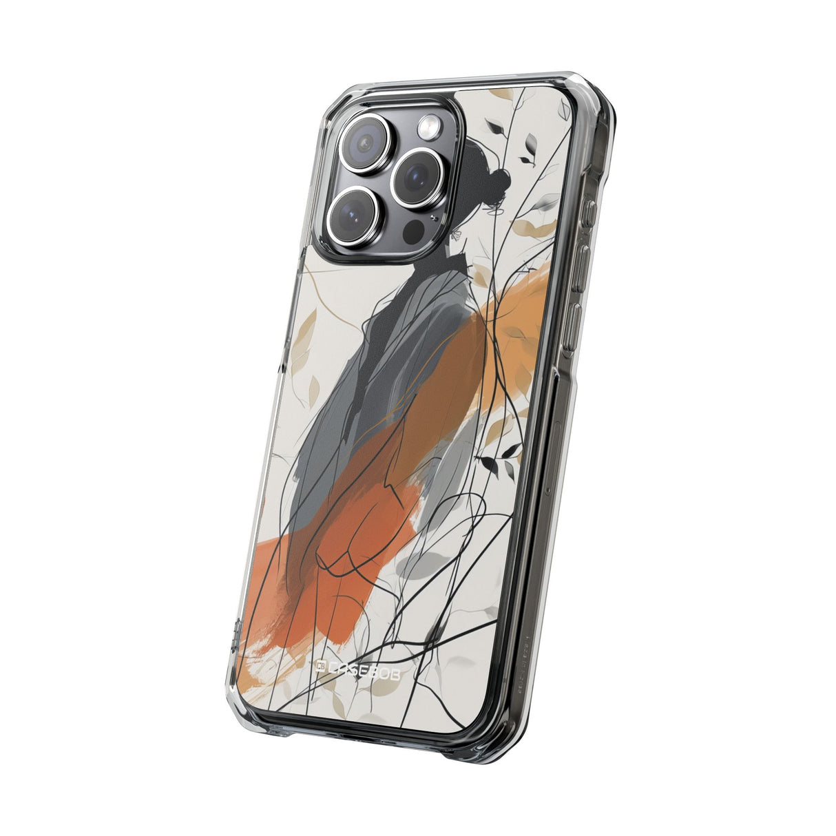 Silhouette Harmony - Phone Case for iPhone (Clear Impact - Magnetic)