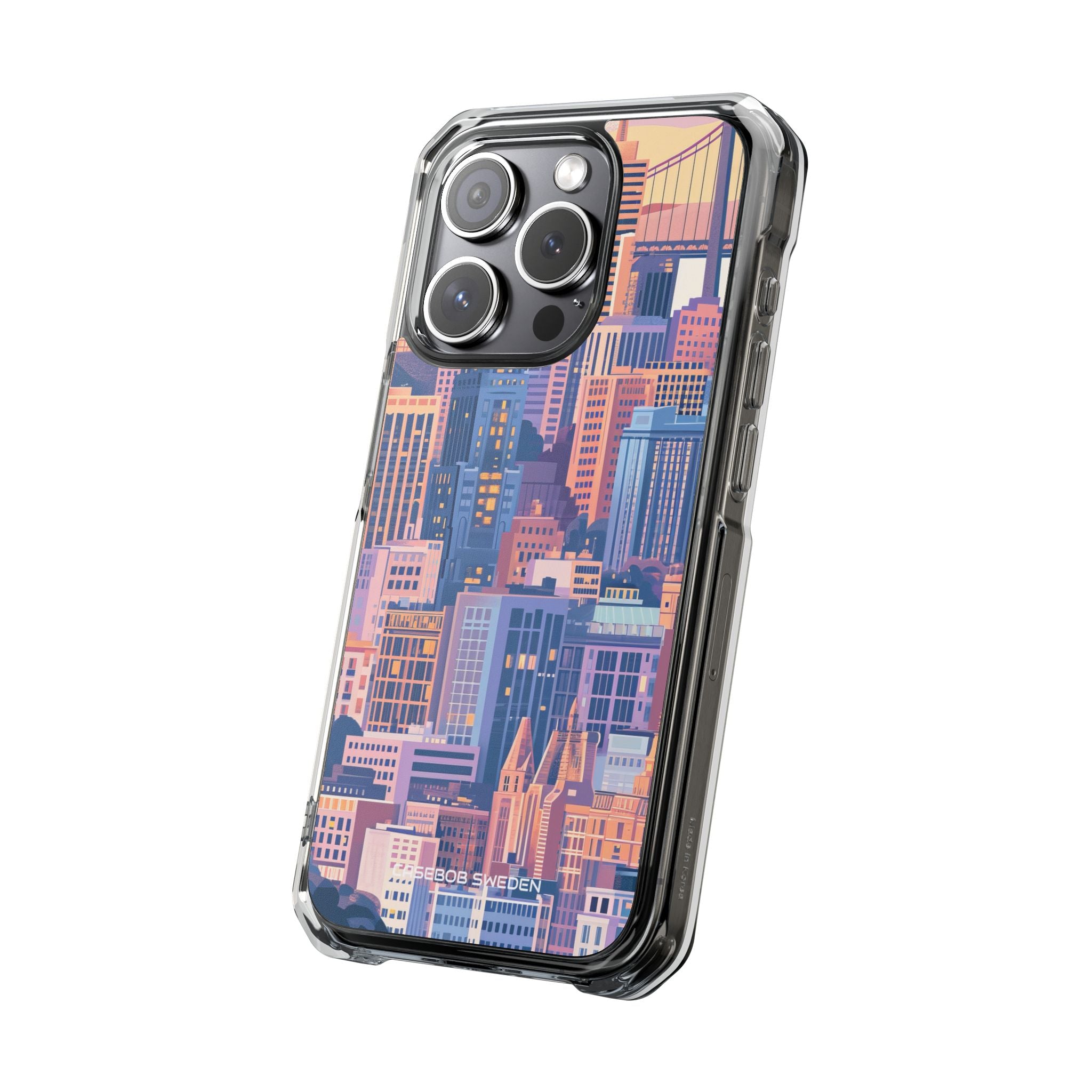 Urban Energy - Clear Impact iPhone 15 Phone Case