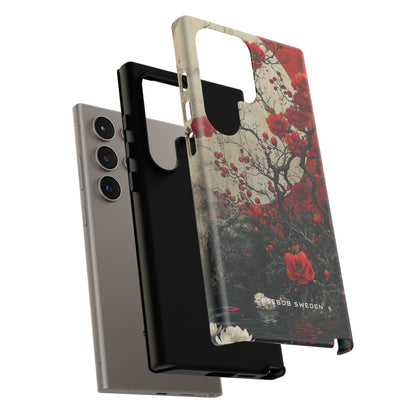 Zen Blossoms in Moonlight Samsung S24 - Tough Phone Case