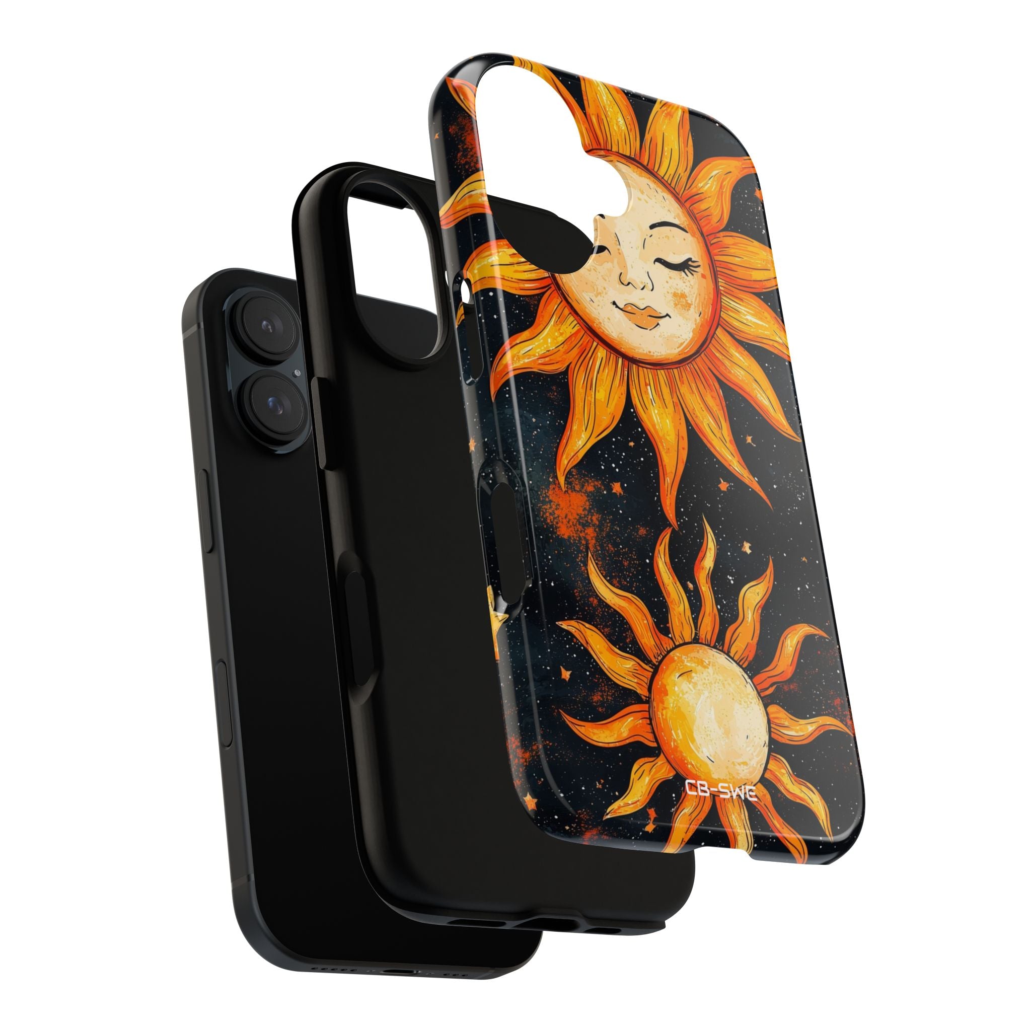 Celestial Suns Dance - iPhone Case