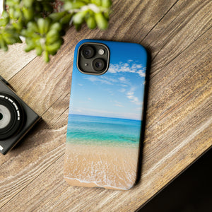 Tropical Beach - Protective Phone Case