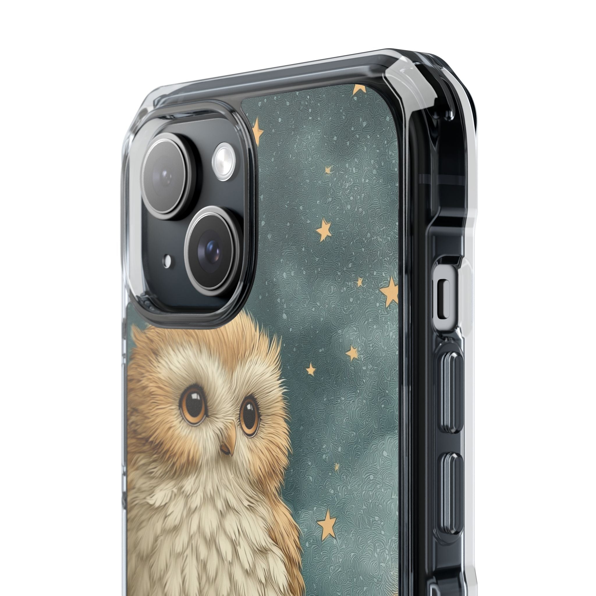 Owls Nestle Moon iPhone Case - Impact