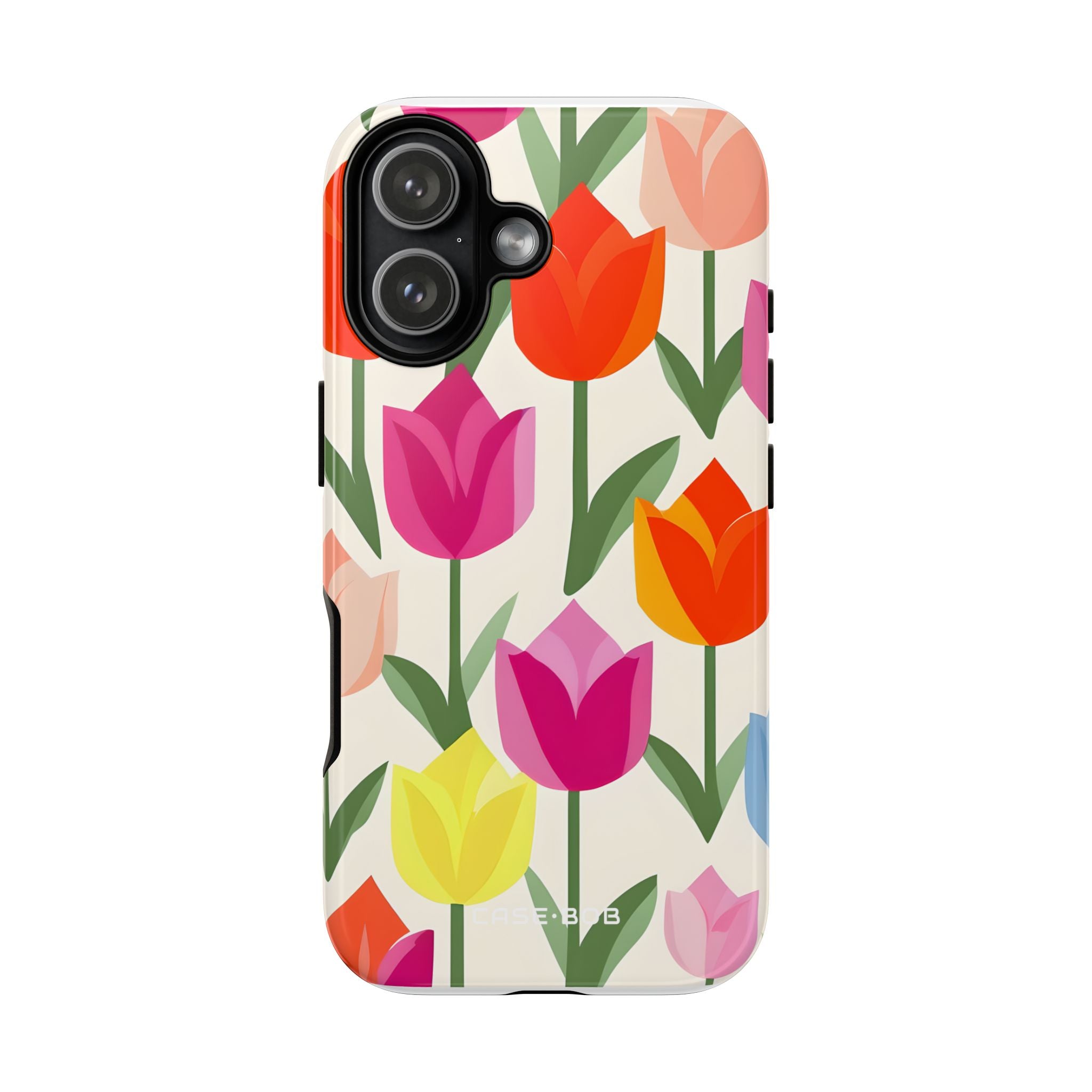 Tulip Harmony Green iPhone 17 Case - Tough