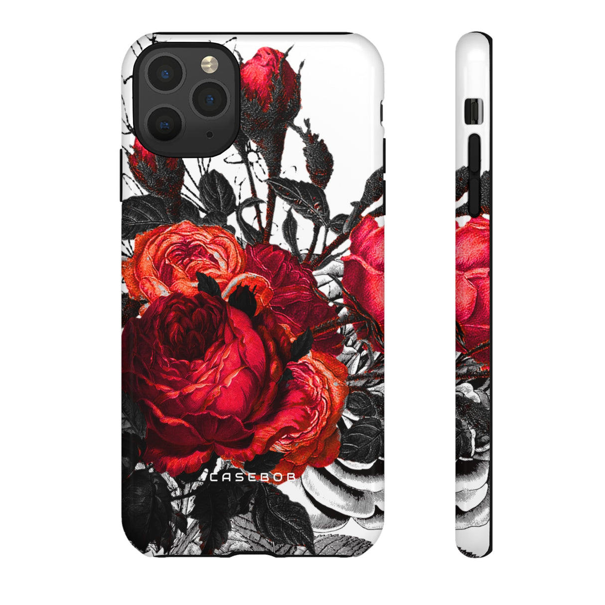 Serarose Gothic Flower - Protective Phone Case