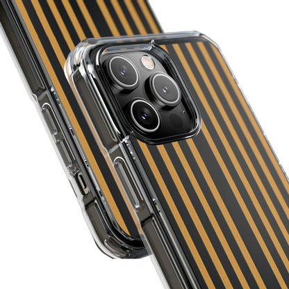 Golden Stripes iPhone 14 Pro Max Case - Impact
