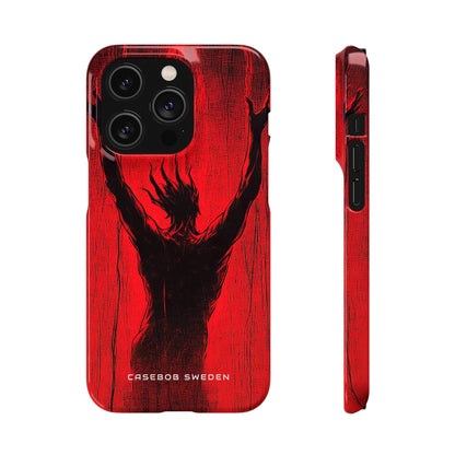 Crimson Despair iPhone 14 - Slim Phone Case