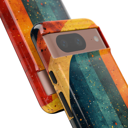 Vibrant Waves Dance - Google Pixel Case