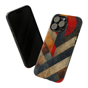 Art Deco Geometry Extravaganza - Protective Phone Case