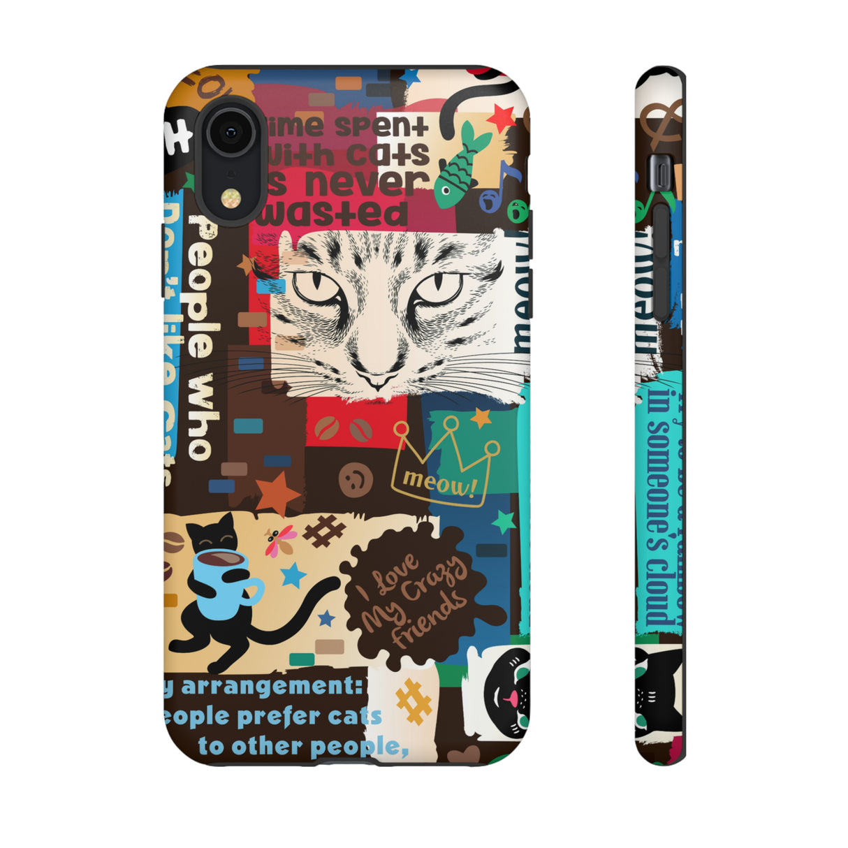 Cat Collage - Protective Phone Case