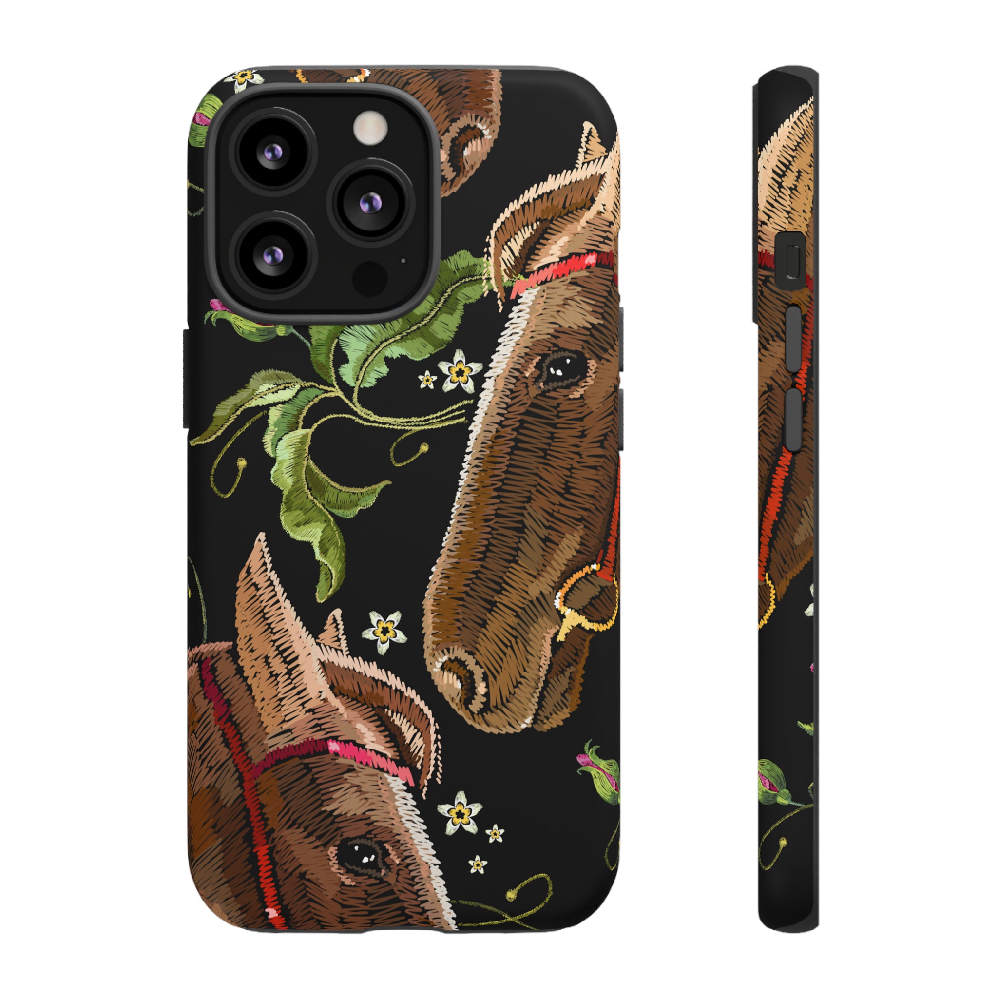 Horse Drawing - Protective Phone Case