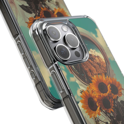 Sunflower Astronaut iPhone 15 Pro Max Case - Impact