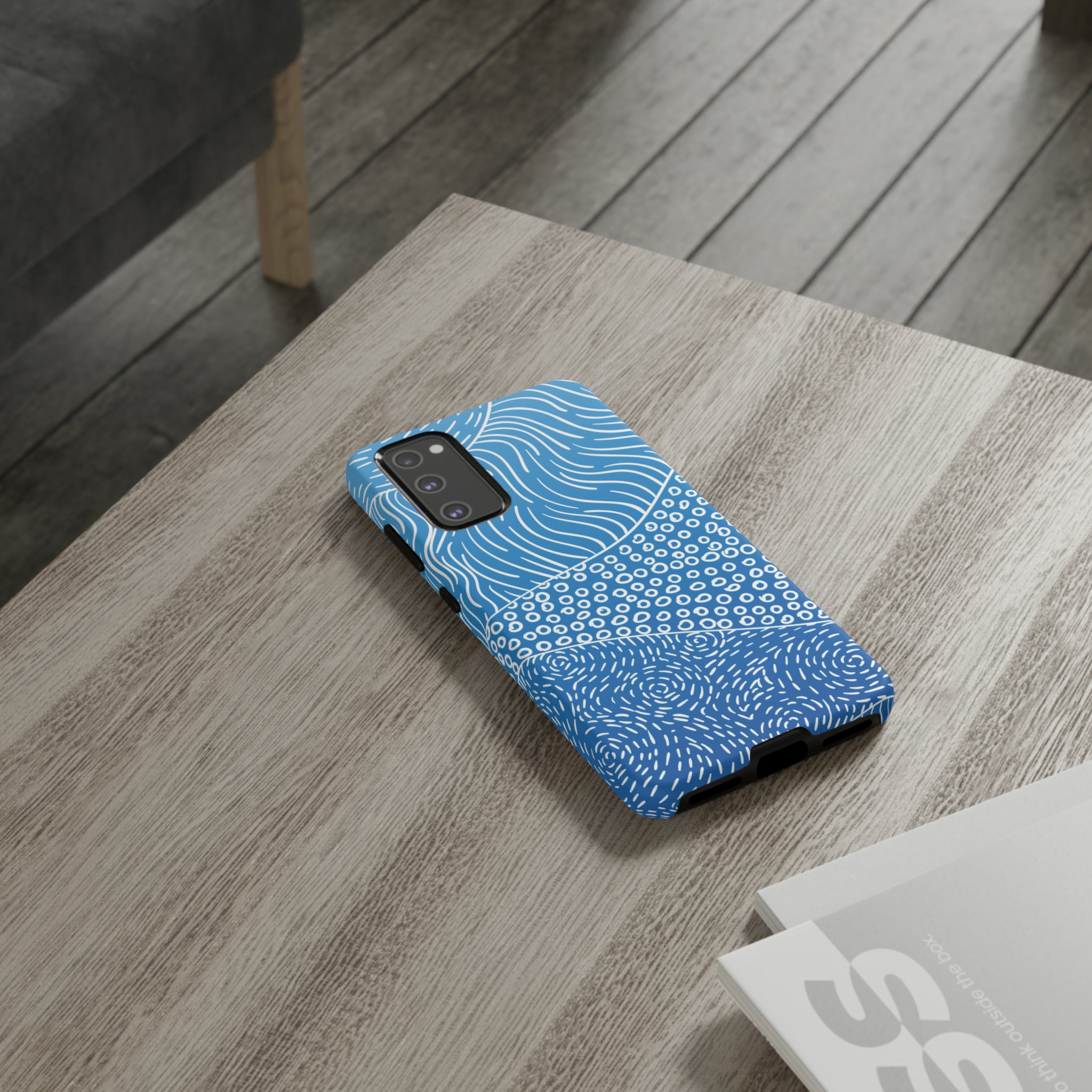 Line Art Hills Android Case - Protective Phone Case