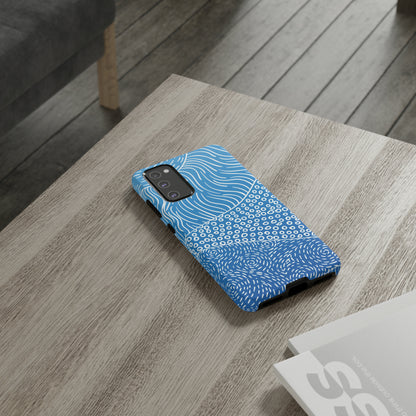 Line Art Hills Android Case - Protective Phone Case