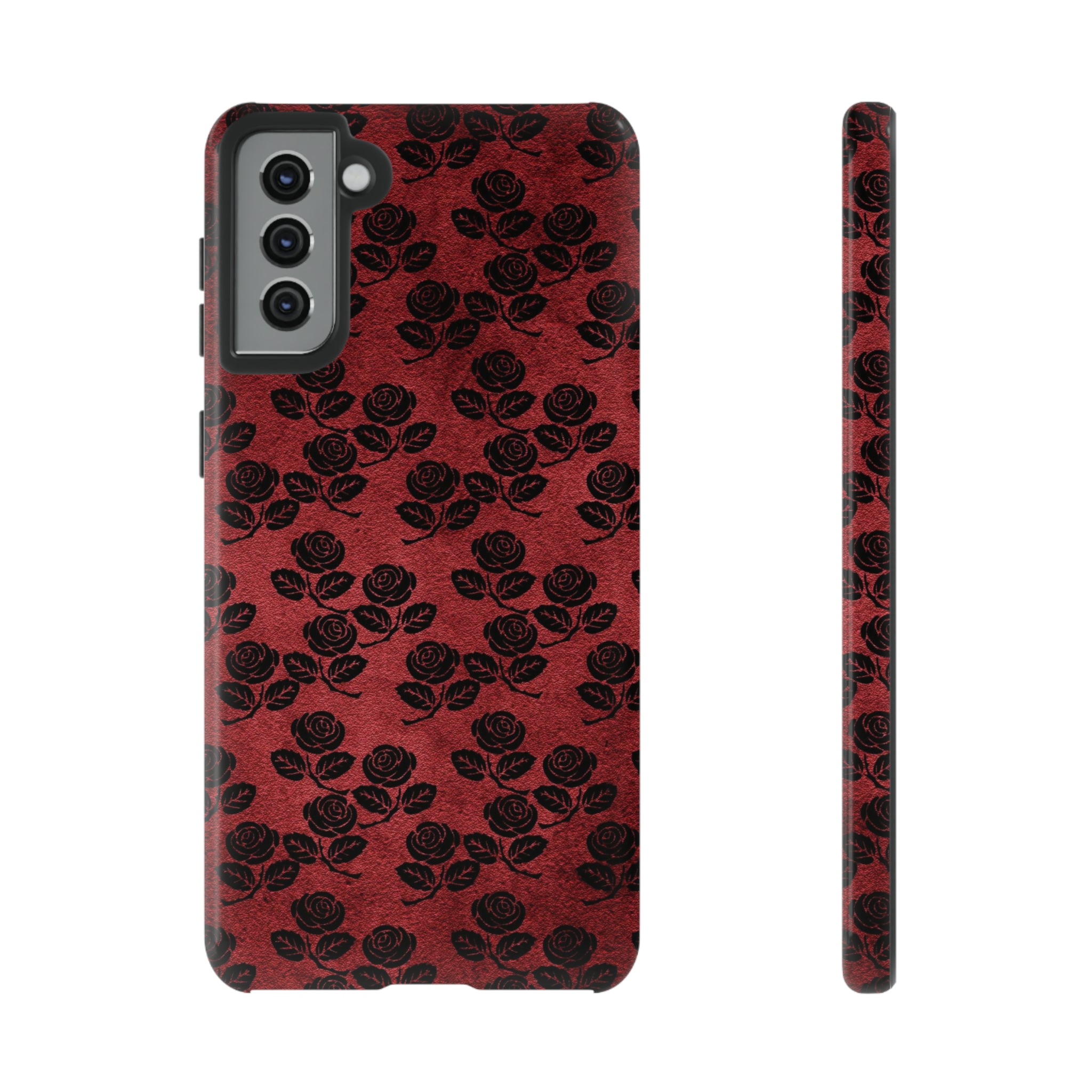 Rosemony Gothic Flower - Protective Phone Case