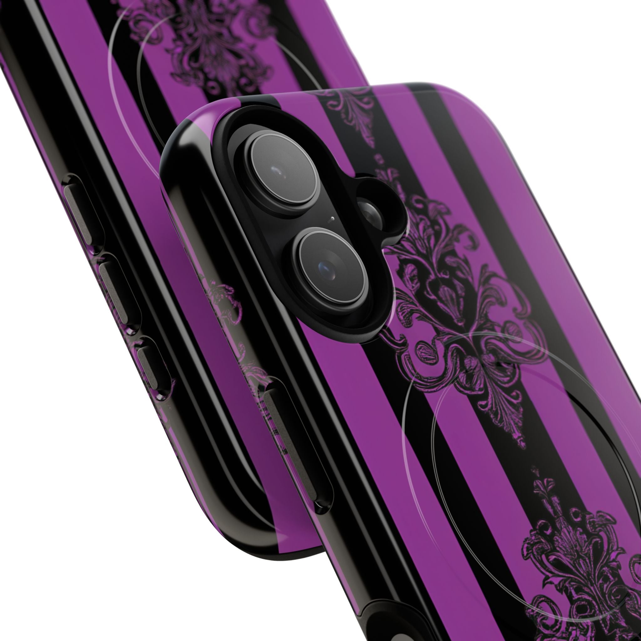 Damask Elegance Purple iPhone 17 Case - Tough+