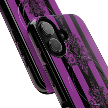 Damask Elegance Purple iPhone 17 Case - Tough+