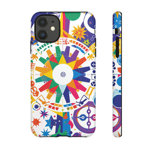 Celestial Horoscope Whirl - Protective Phone Case