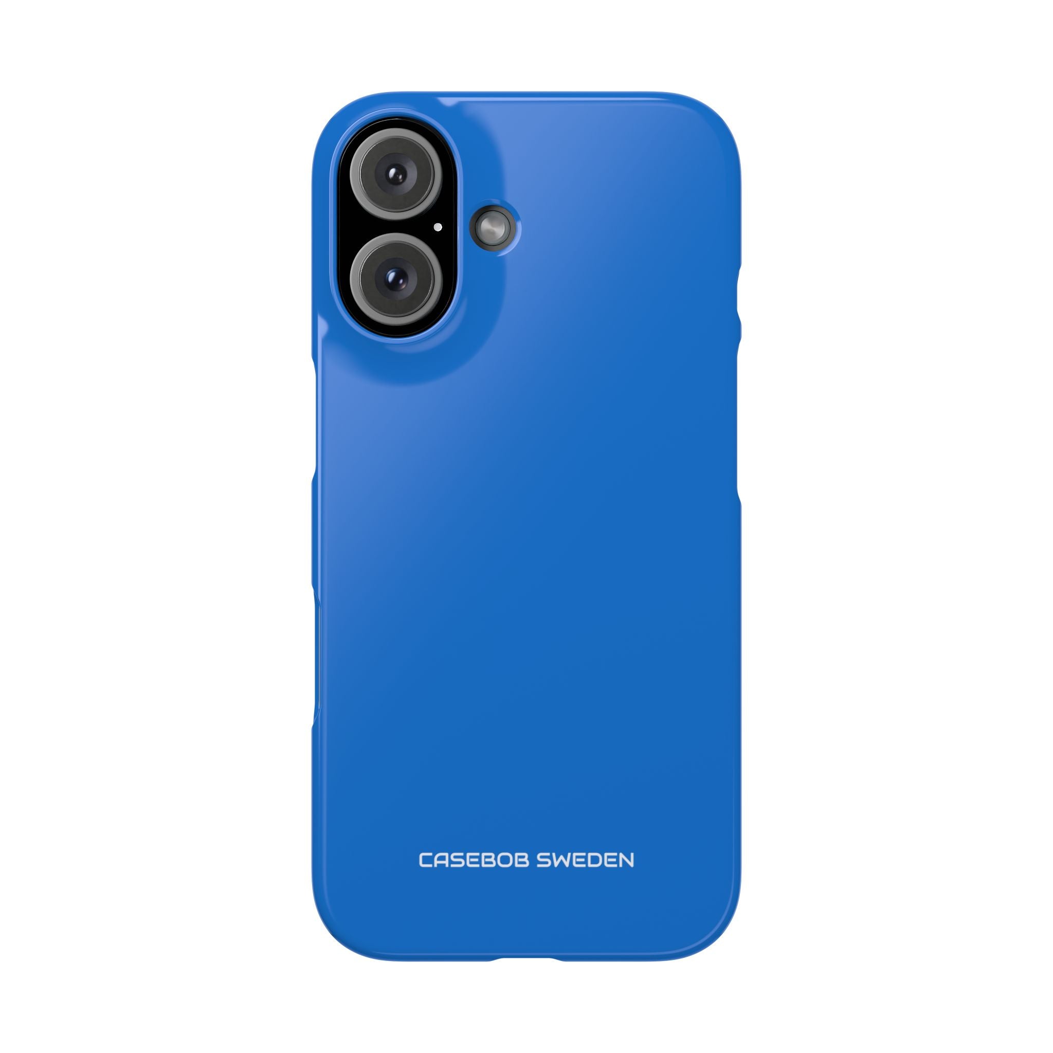 Bright Navy Blue - Slim iPhone 16 Phone Case