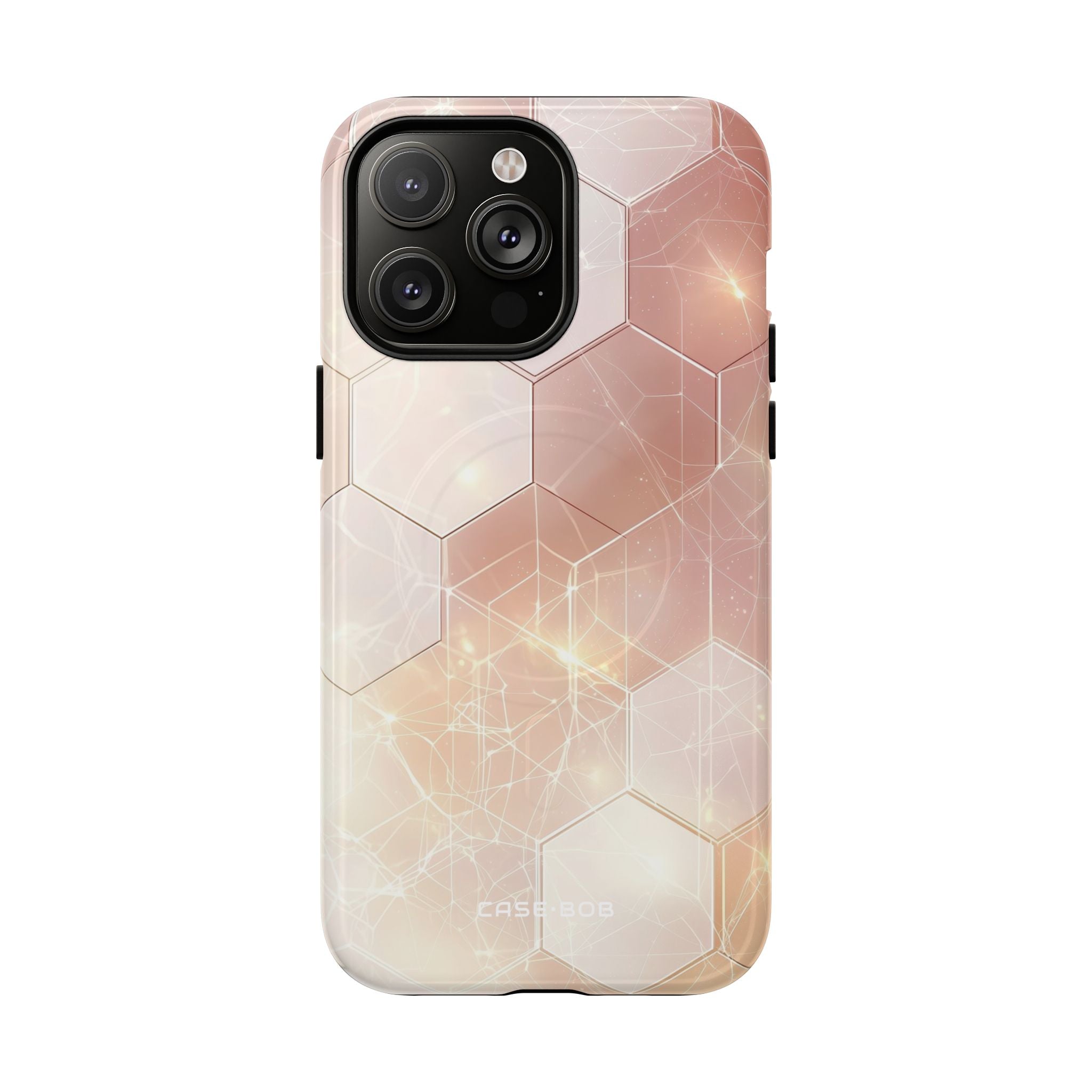 Honeycomb Glow iPhone 14 Pro Max Case - Tough+