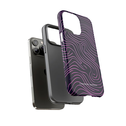 Contour Waveflow iPhone 14 - Tough Phone Case