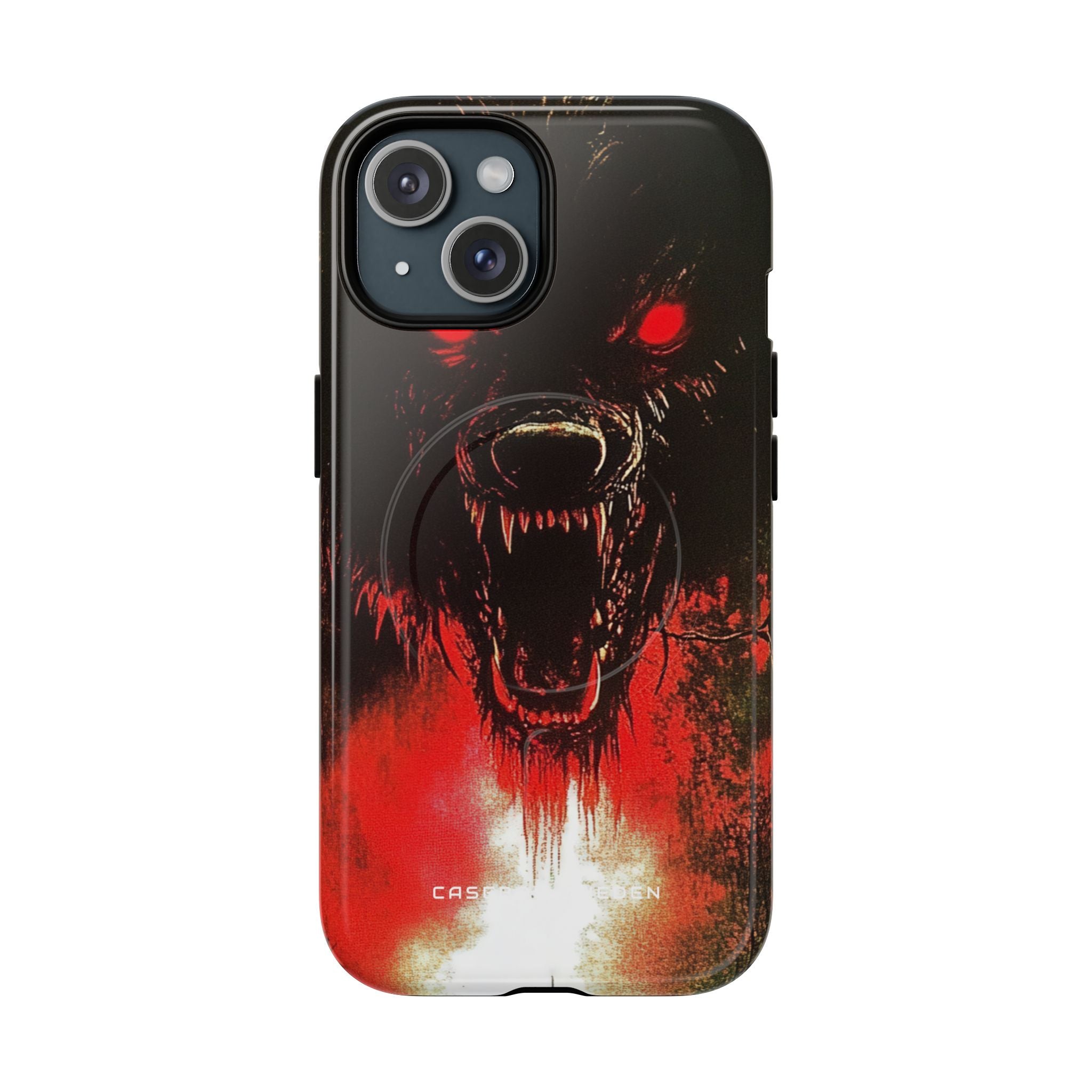 Bloodmoon Wolf's Lament iPhone 15  Tough+ Phone Case