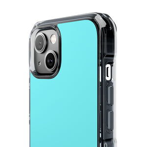 Electric Blue | Phone Case for iPhone (Clear Impact Case - Magnetic)