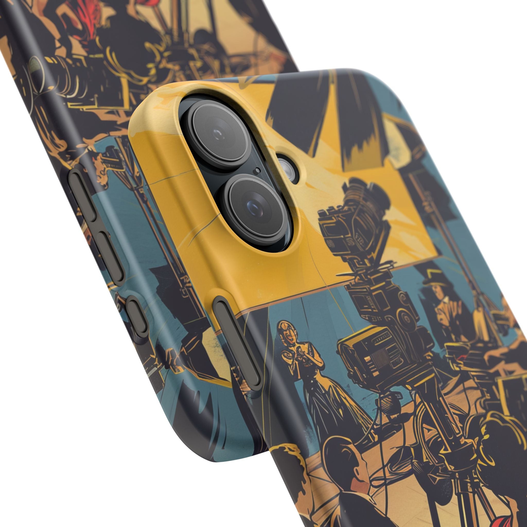 Golden Era Cinematic Spotlight iPhone 16 - Slim Phone Case