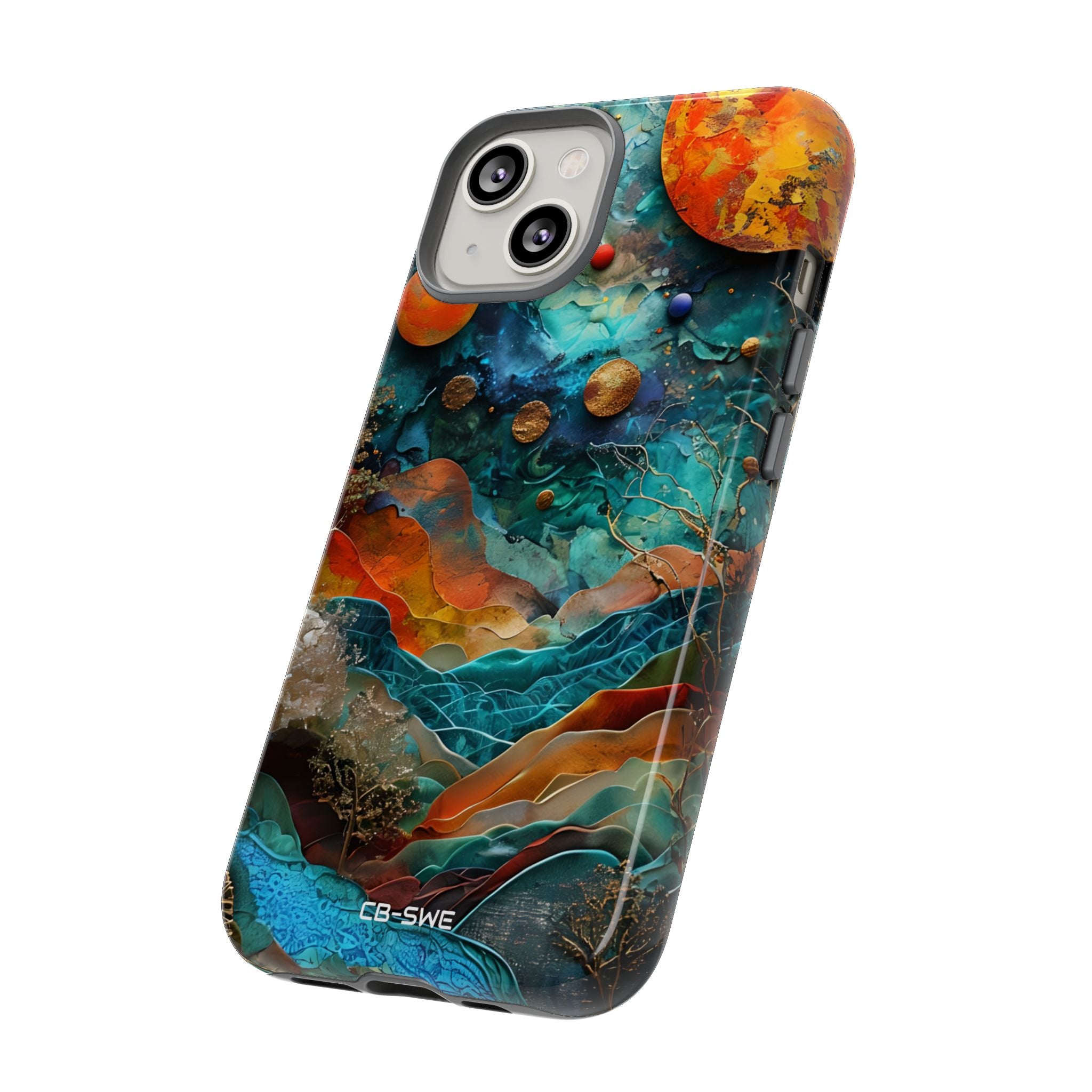 Celestial Wonders Unfold - iPhone Case