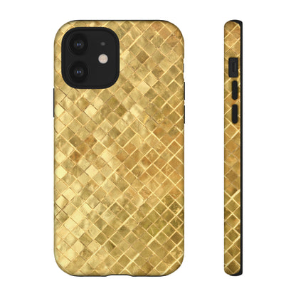 Golden Mosaic - Protective Phone Case