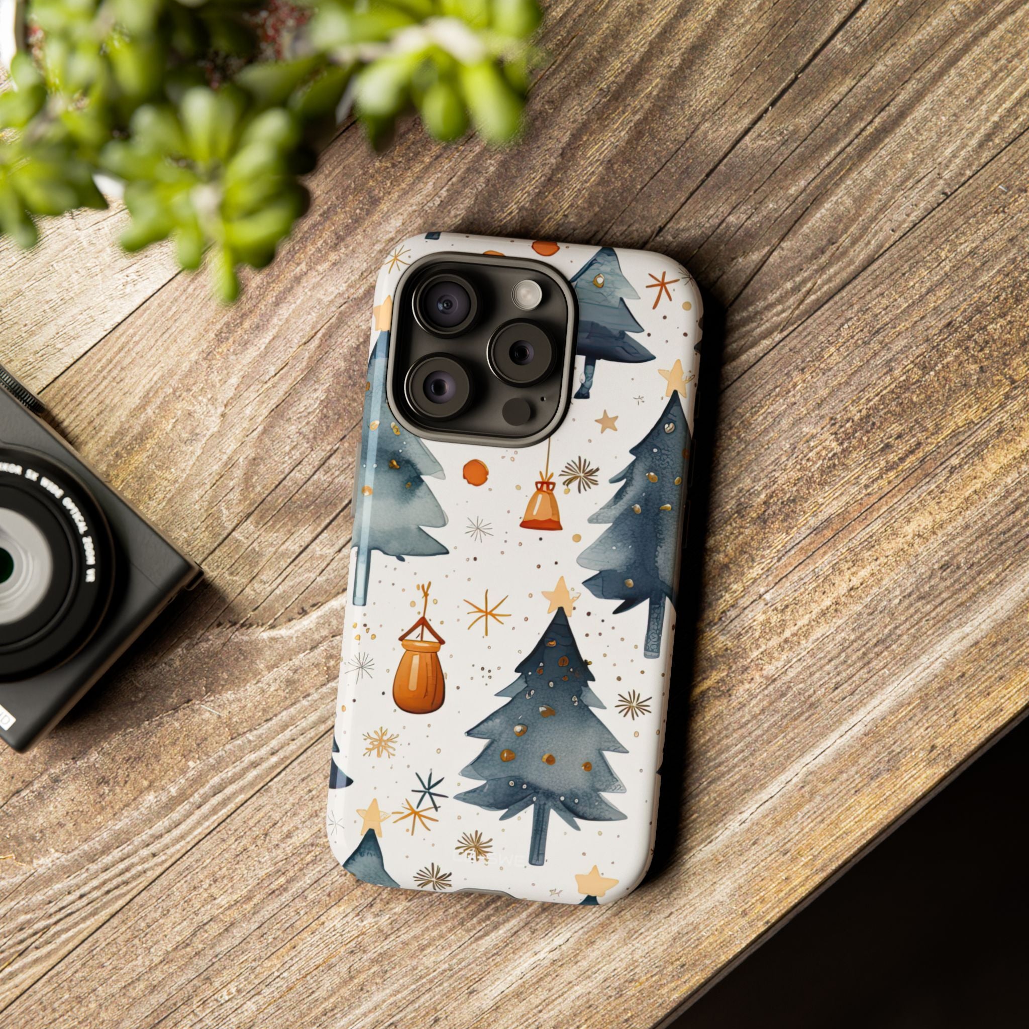 Christmas Trees Dance - iPhone Case