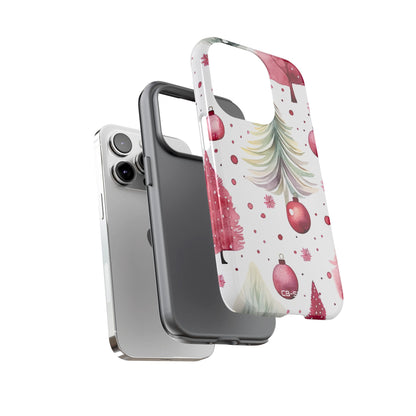 Whimsical Trees Glow - iPhone Case