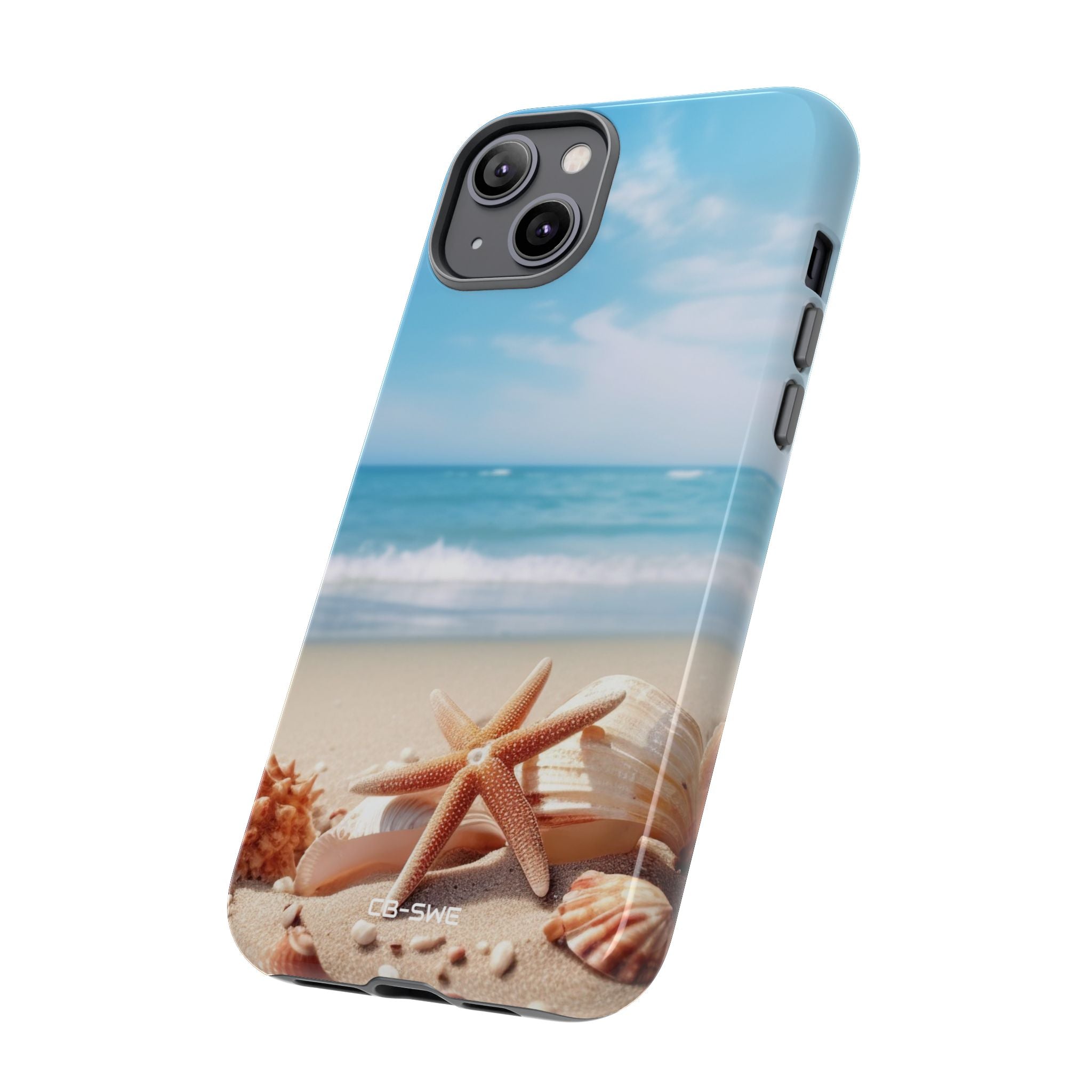 Shells Rest Beneath Waves - iPhone Case
