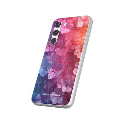 Floral Chill Blooms - Flexi Samsung S23 Phone Case