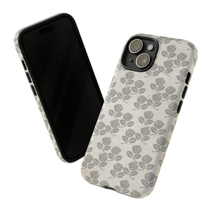 Roseniara Gothic Flower - Protective Phone Case