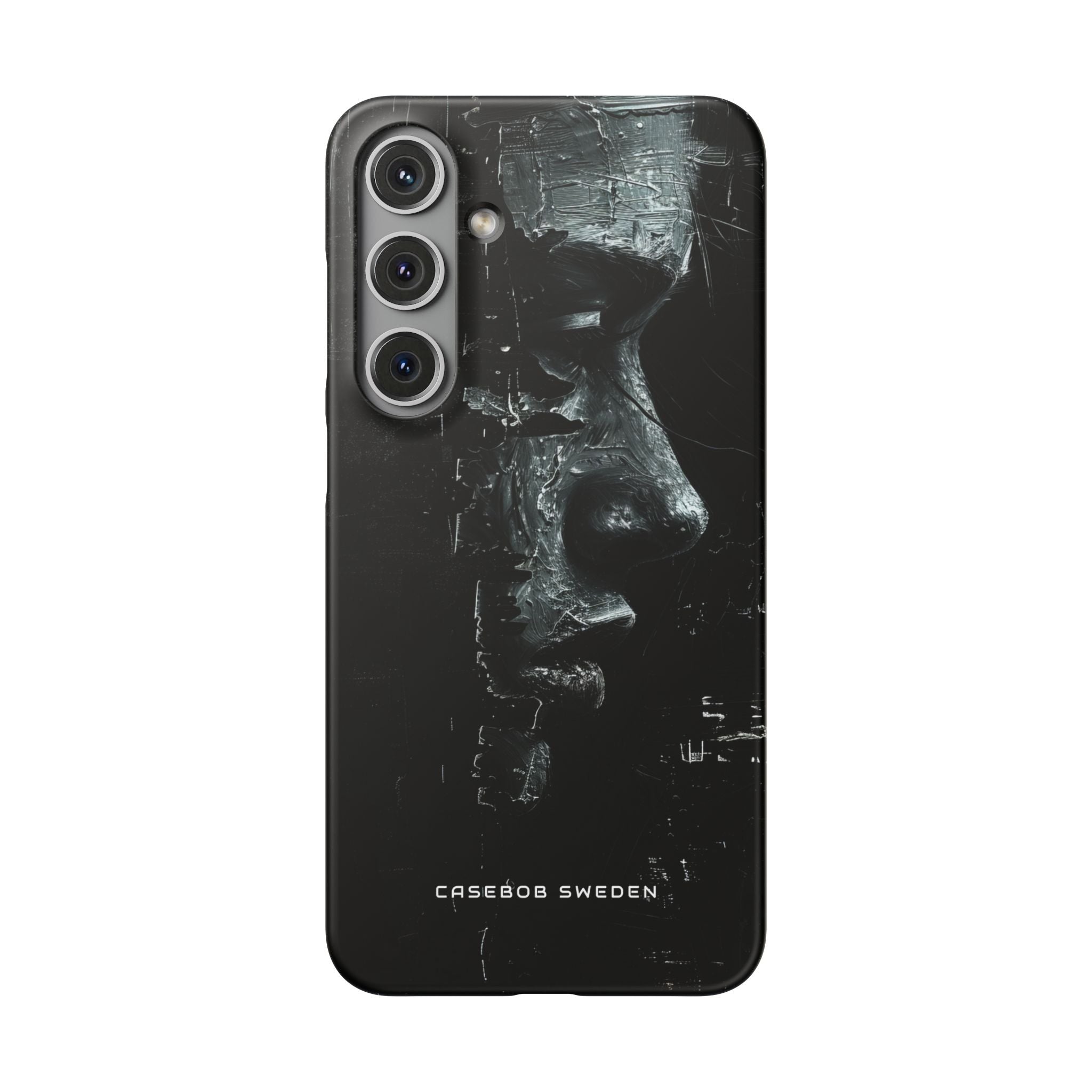 Monochrome Bloom Samsung S24 - Slim Phone Case