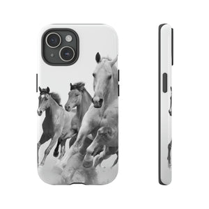 Galloping Horses - Protective Phone Case