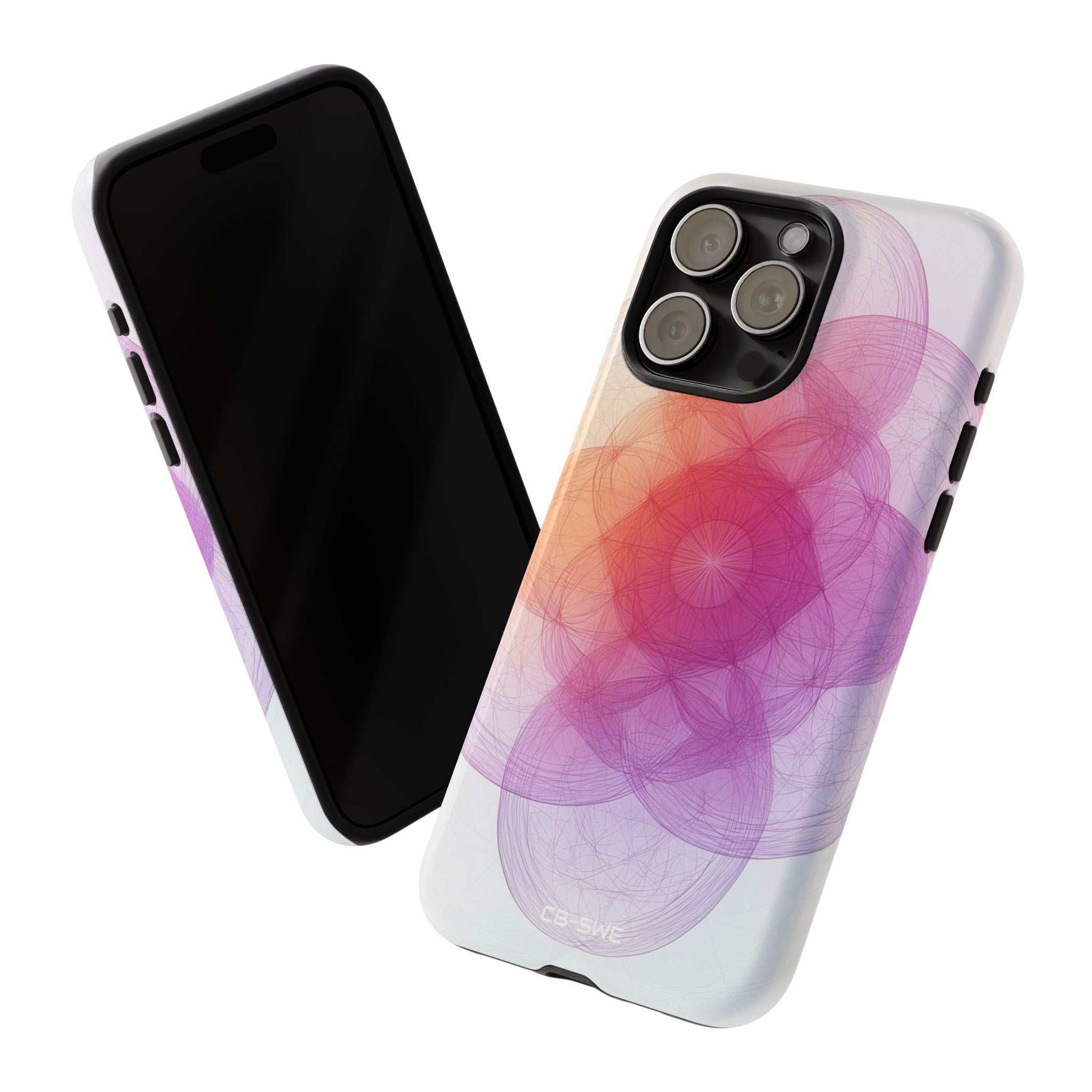 Radiant Circles Expand - iPhone Case