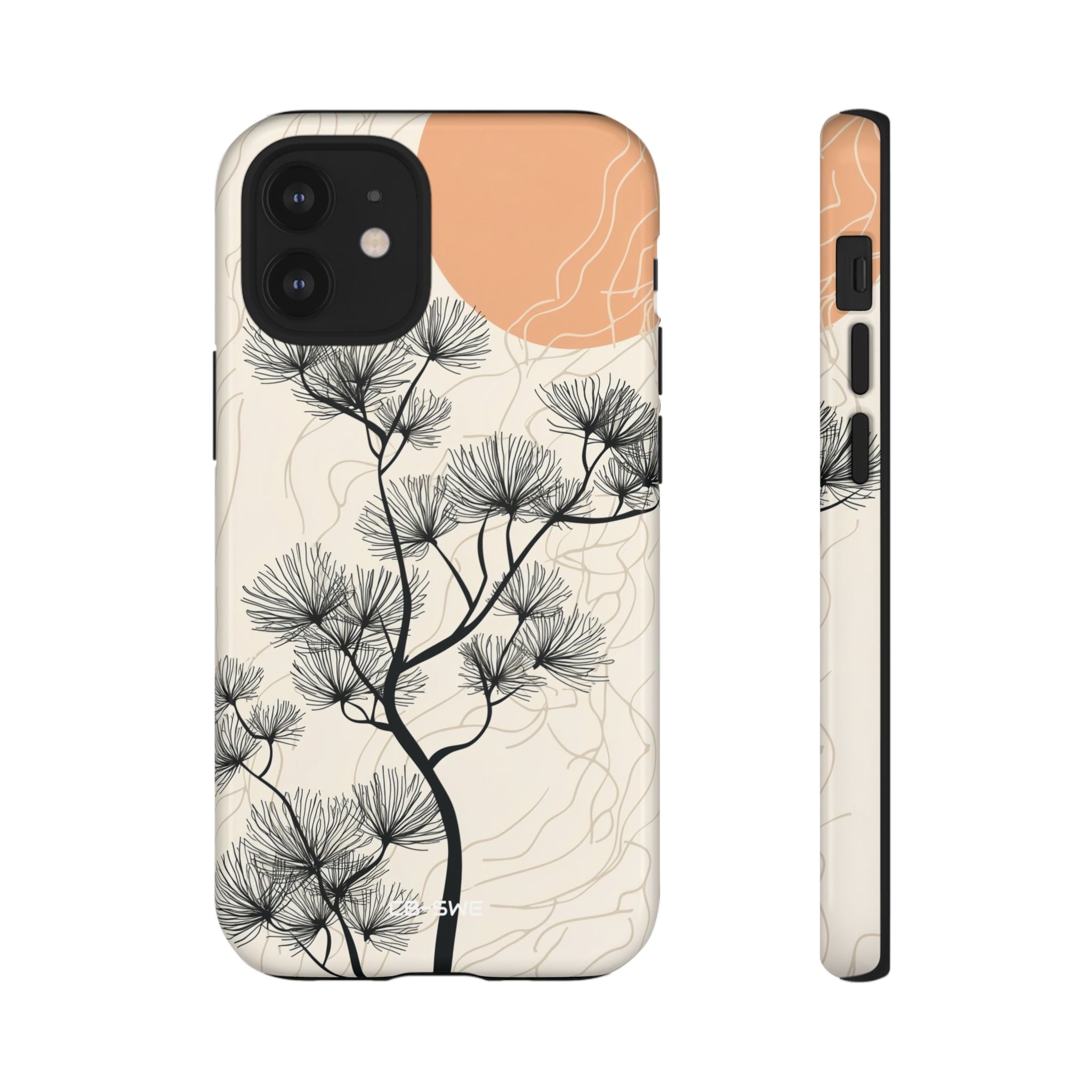 Gentle Sun Embraces Tree - iPhone Case