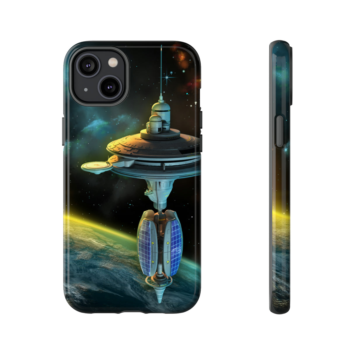 Station in Gorgeous Space - Protective Phone Case