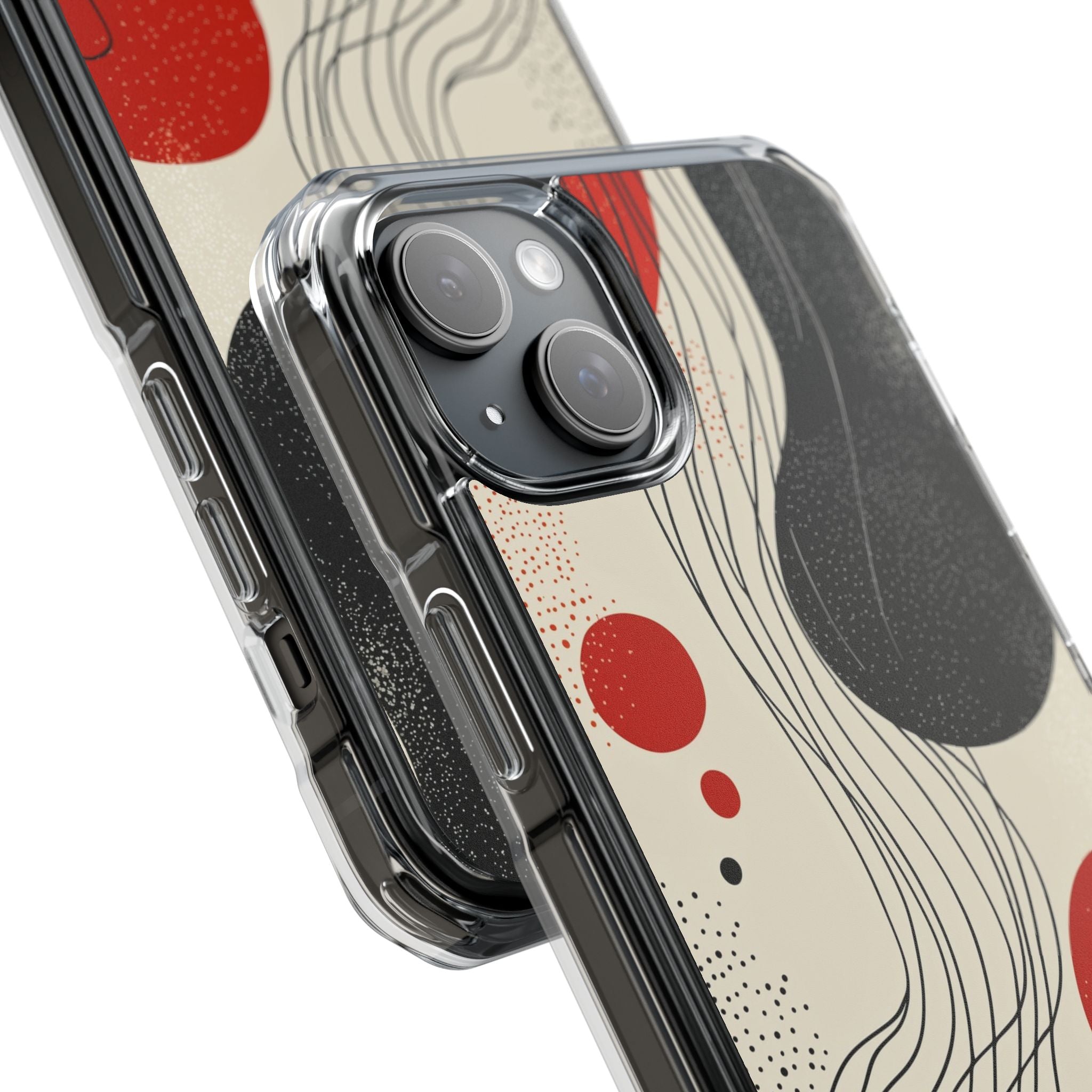 Waves Embrace Flora iPhone Case - Impact