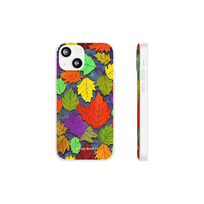 Vivid Leafburst iPhone 13 mini Case - Soft