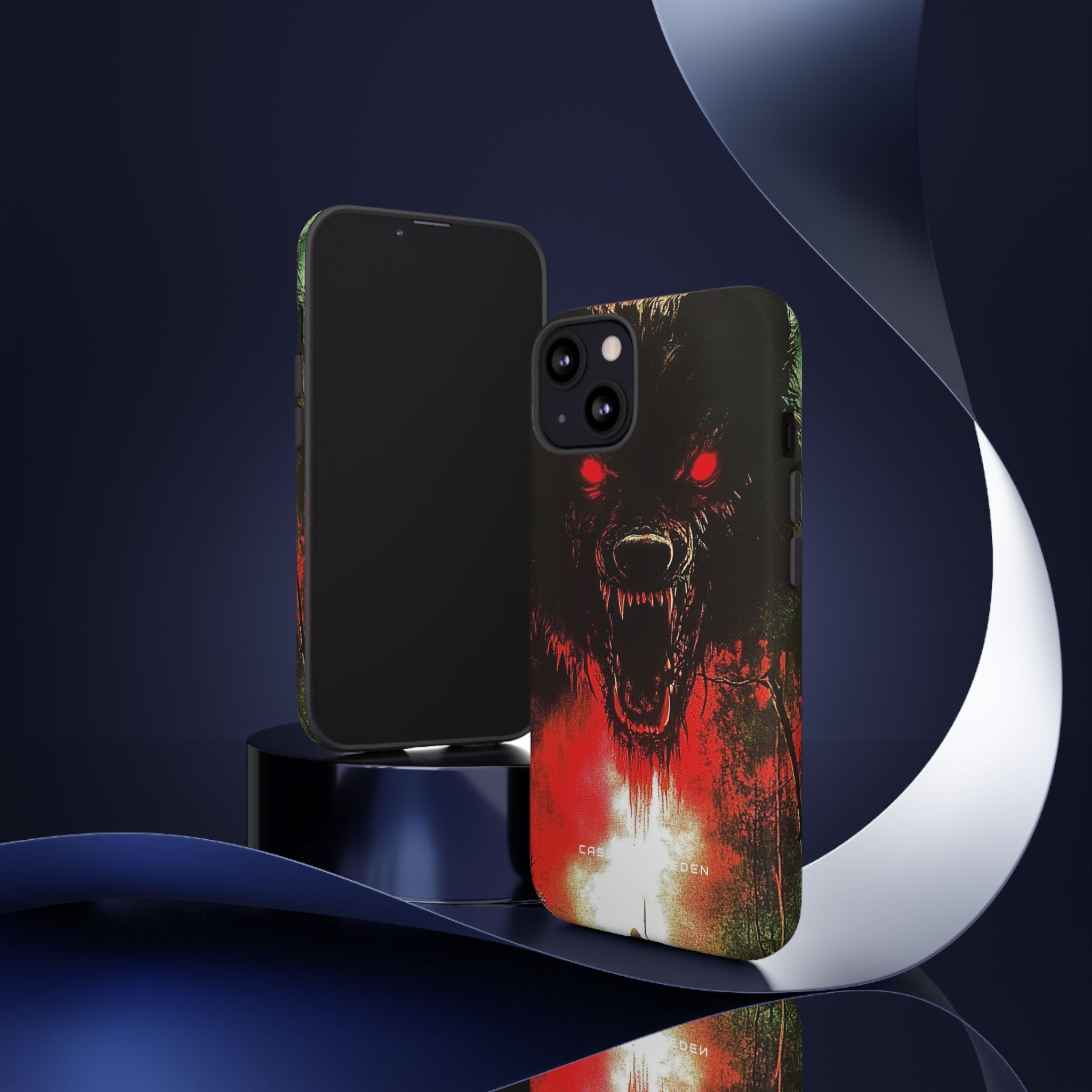 Bloodmoon Wolf's Lament iPhone 13 - Tough Phone Case