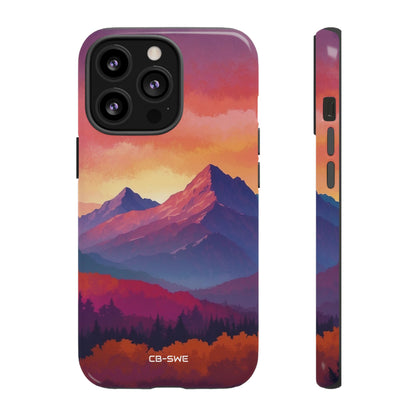 Mountain Peaks Rise - iPhone Case