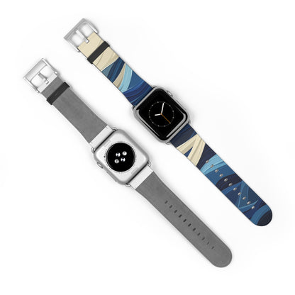 Blue Wave Flow - Watch Band