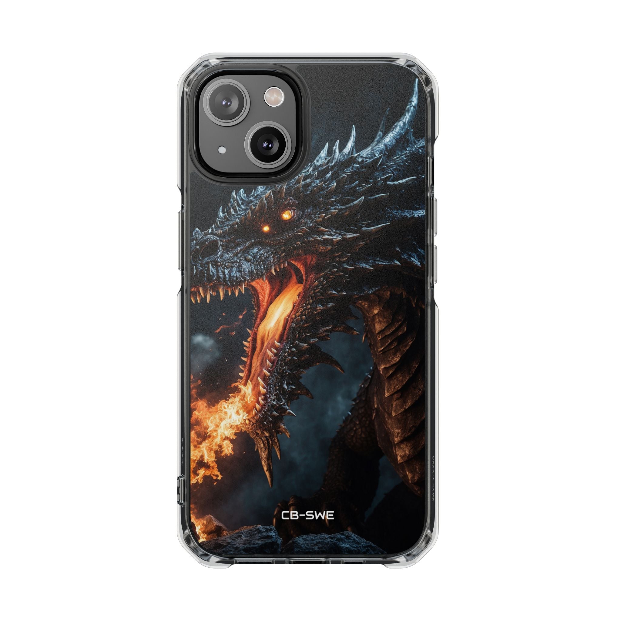 Fiery Breath Erupts iPhone Case - Impact
