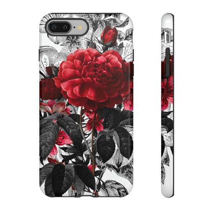 Grunicked Gothic Flower - Protective Phone Case